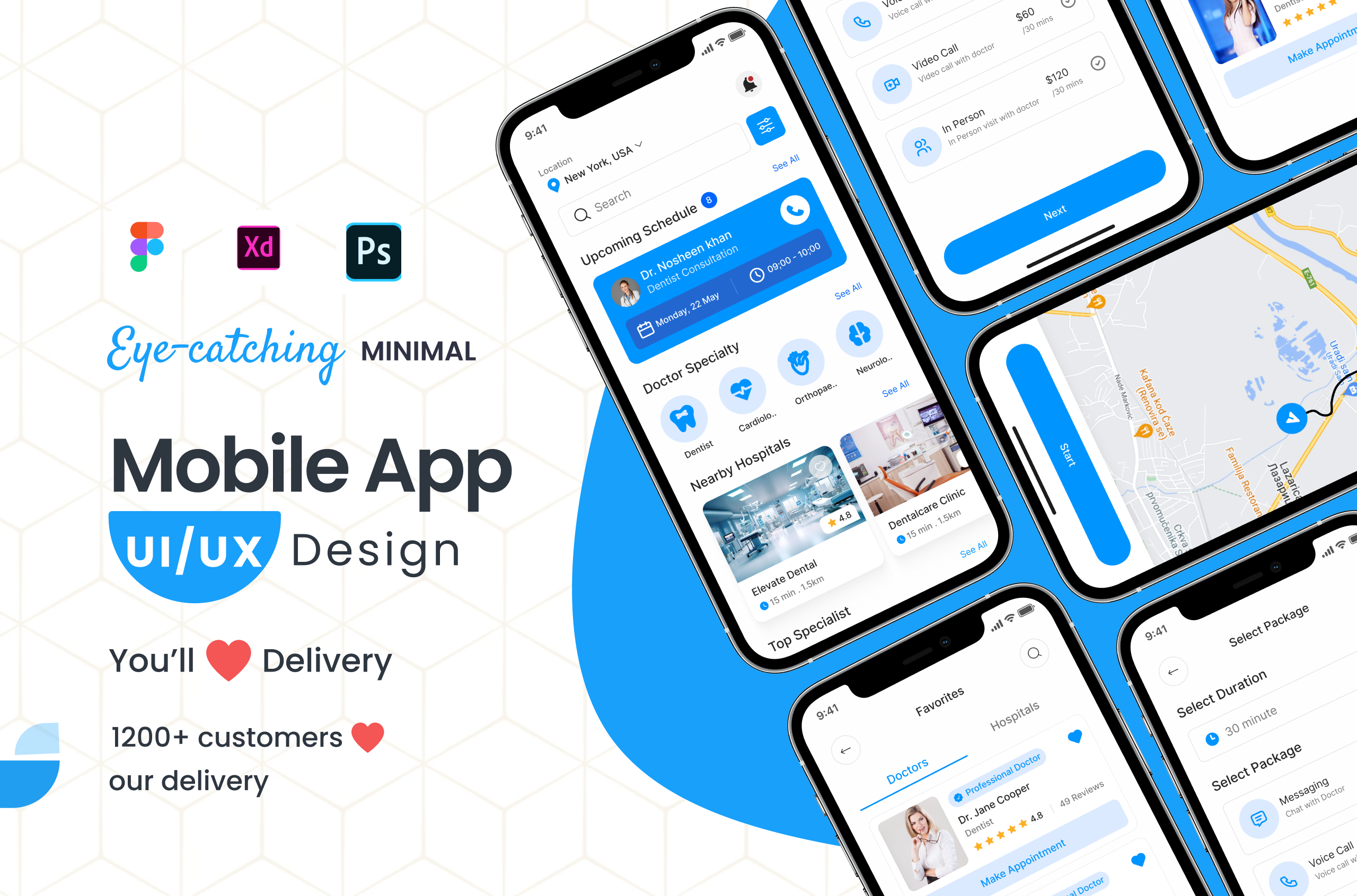 Example of UI/UX Design For Web & Mobile Apps