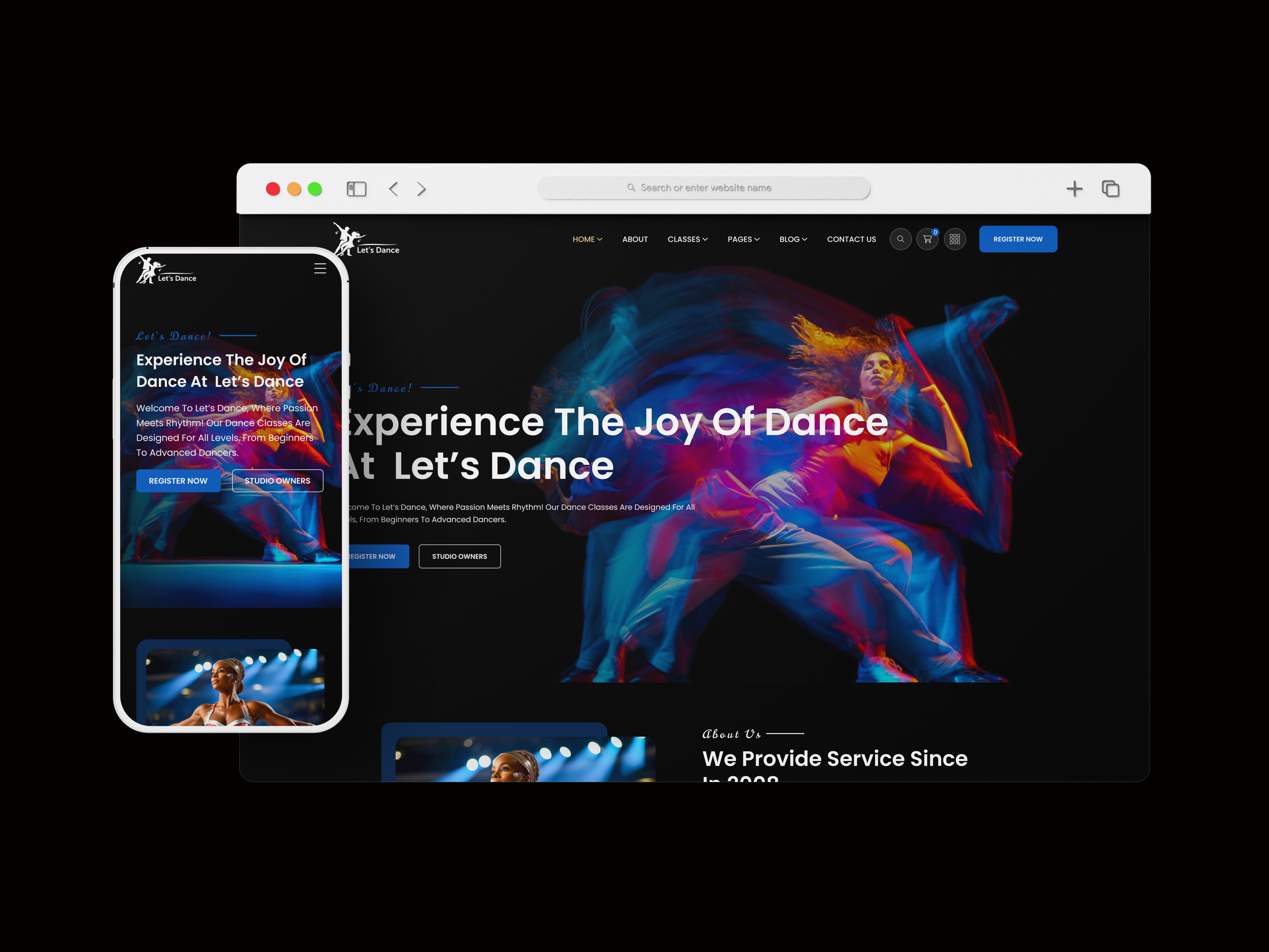 Example of Wordpress Website With Elementor Pro