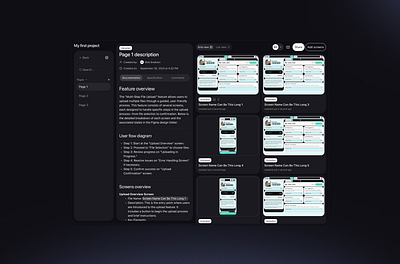 &merge - AI powered Design Documentation Tool For Teams. ai buildingblocks designdocumentation documentation integration minimalist product design product documentation text field ui ux web app web app design web design