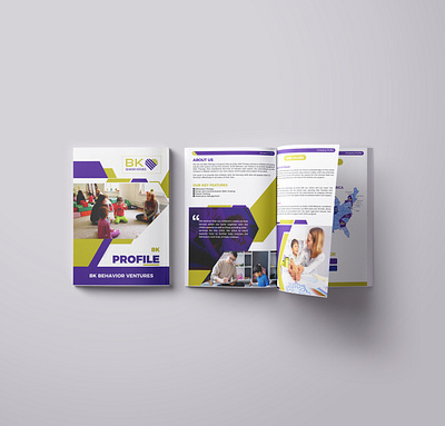 Company Profile for ABA Theraphy aba theraphy profile branding profile children organization profile company brochure design company profile educational profile design infographic profile design