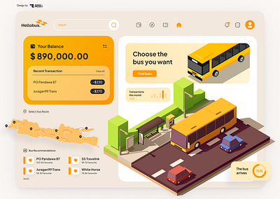 Hellobus Dashboard UI Design design graphic design illustration ui uidesign uiux ux