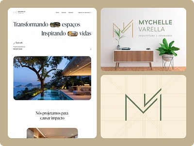 Brand design and website for architecture branding brazil design interface logo ui uidesign website