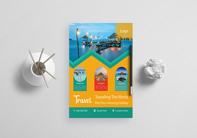 travel flyer design advertising art design branding concept design flyer ida socialmedia travel travel flyer