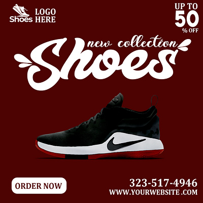 Shoes Flyer Design branding design graphic design illustration logo shoes flyer design