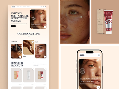 Labco – Web Design Inspired by the Science of Beauty beauty ecommerce luxury science skincare ui usability ux web design wellness