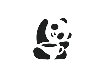 Panda Tea branding creative design graphic design icon illustration logo minimal minimalist