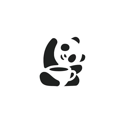 Panda Tea branding creative design graphic design icon illustration logo minimal minimalist