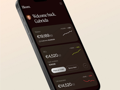 Banking app bank banking dashboard finance fintech ios ui ux