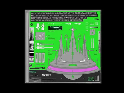 UFO 3d animation character design drawing graphic graphic design illustration logo motion graphics music original ui vector