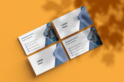 Modern creative clean simple Business Card template. design