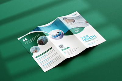 Medical Service Trifold Brochure Design Template abstract business clinic brochure corporate creative design graphic design health brochure healthcare brochure hospital brochure medical medical brochure medical tri fold medical trifold brochure tri fold brochure trifold trifold brochure