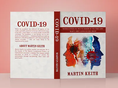 Covid-19 3d book mockup book book art book cover book cover art book cover design book cover designer book cover mockup cover art covid 19 ebook ebook cover epic epic book epic book covers epic bookcovers epic covers non fiction book cover paperback professional book cover