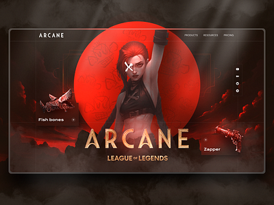 Arcane design new ui web