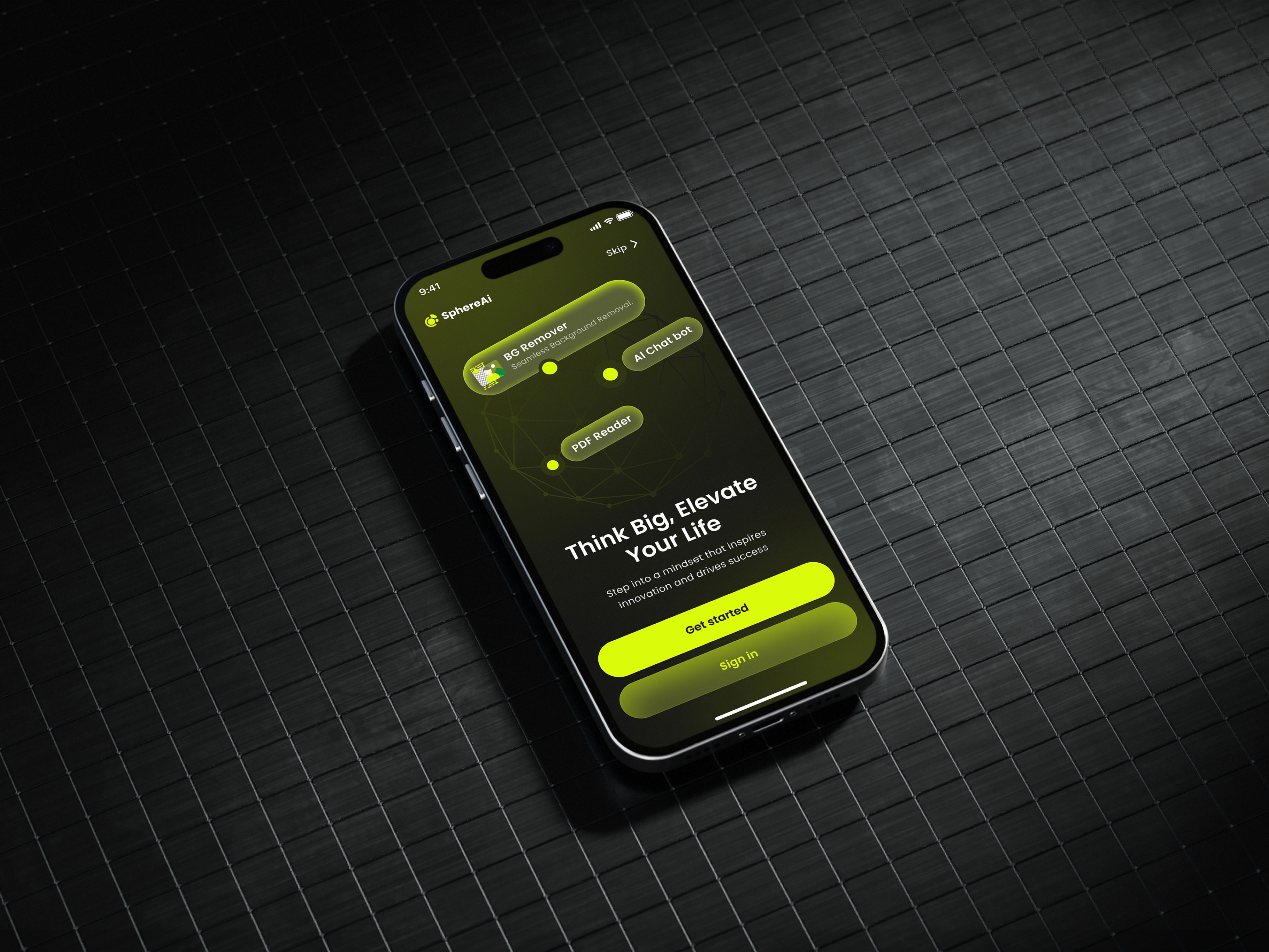 Example of Mobile App Design 
