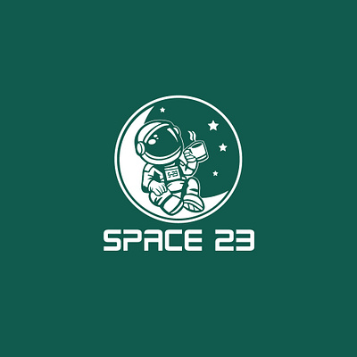 Space logo design astronaut brand icon brand identity branding cosmic design futuristic galaxy geometric gradient graphic graphic design illustration logo minimalist modern space stars ui visual identity