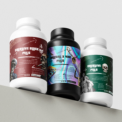 FUNK ART PACKAGING DESIGN 3d freestyle graphic design packaging design ui