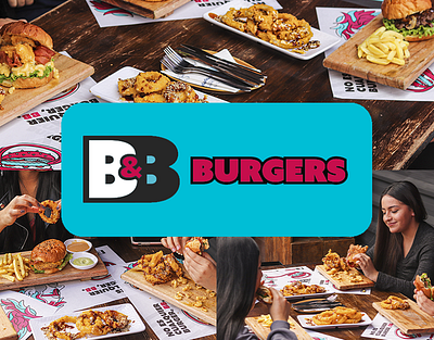 B&B Burgers | Brand Identity branding design graphic design illustration logo rrss