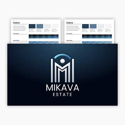 MIKAVA estate / недвижимость / Грузия design design presentation design presentations digital products presentation presentations web design webdesign