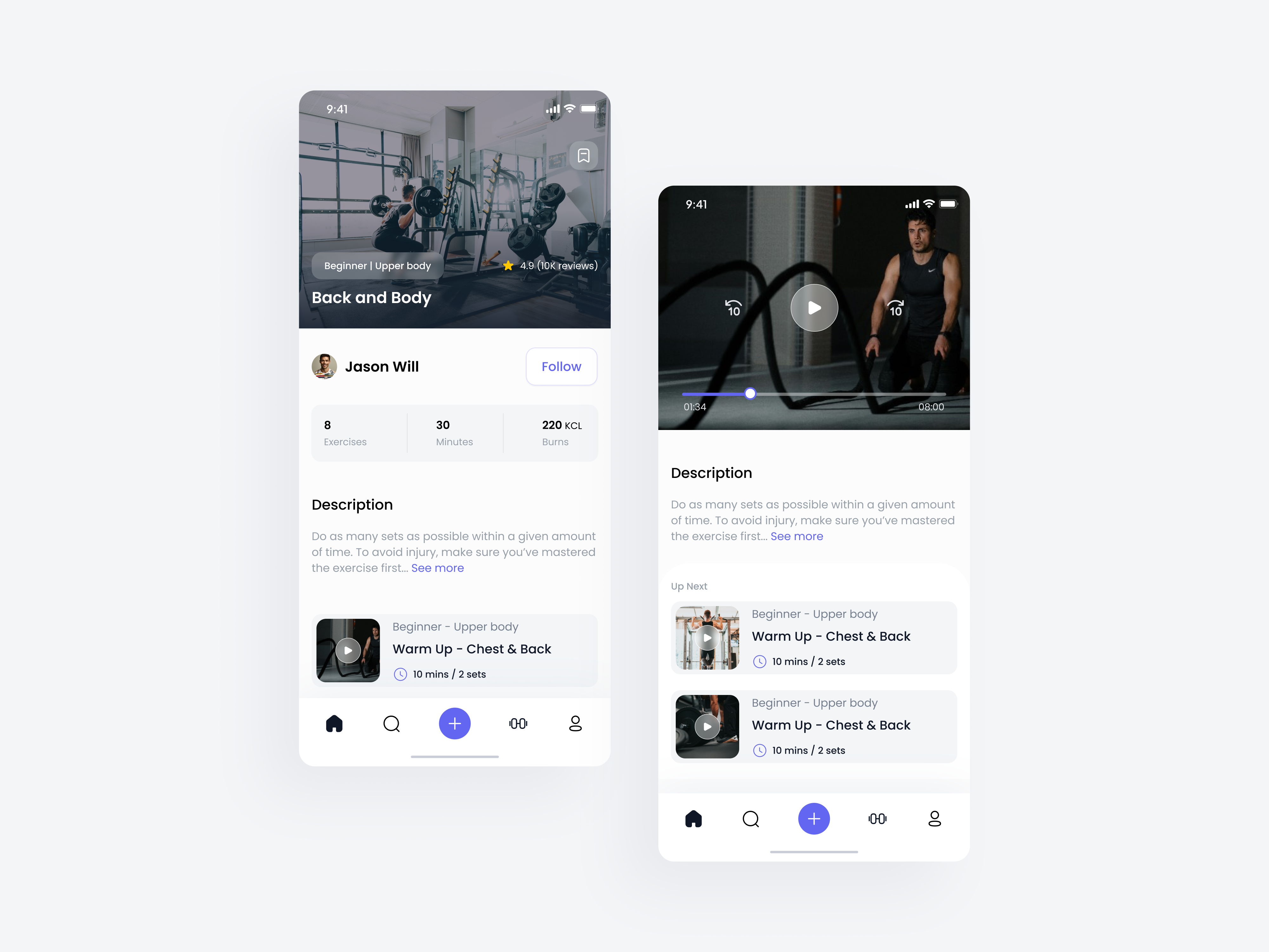 Example of Mobile App UI/UX For I Os & Android