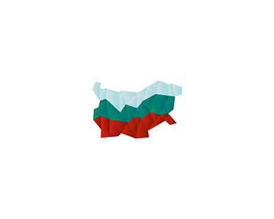 Bulgaria Polygonal Illustration awesome design graphic design illustration minimalist vector