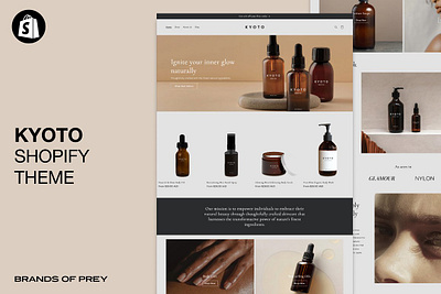 Kyoto - Neutral Shopify Theme beauty shopify themes beauty shopify website beauty website neutral website organic beauty website organic cosmetics organic logo shopify shopify customization shopify design shopify store shopify template shopify theme store shopify website