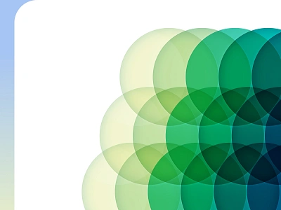 Glassy Circles blue branding circle figma finance glass gradient green noise overlay sea green teal transparency vector yellow