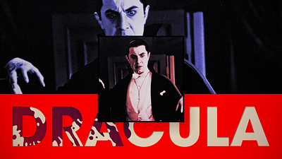 Dracula 2d animation bats bela lugosi design dracula motion graphics vampires video editing