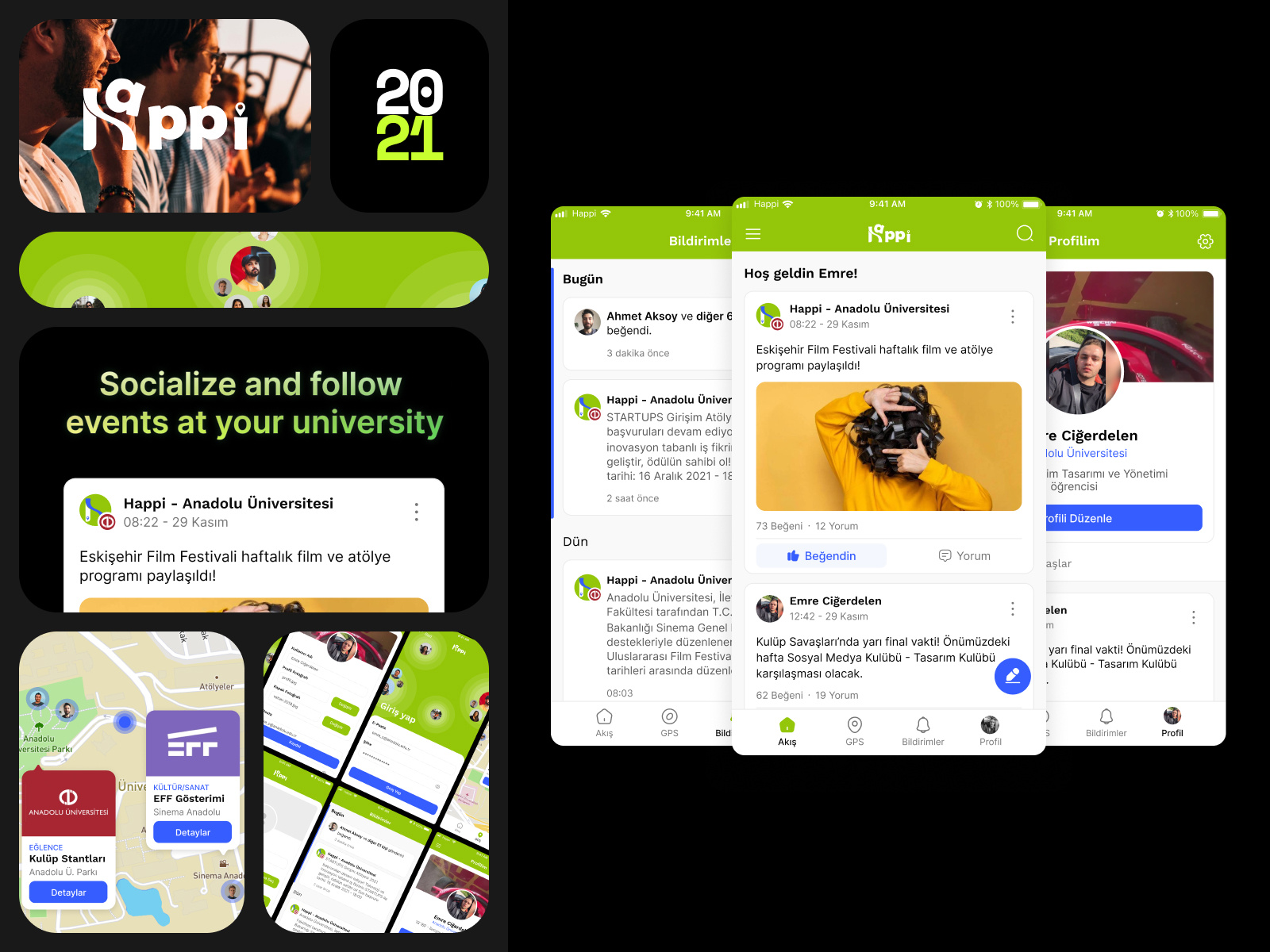Example of Mobile UX/UI Design