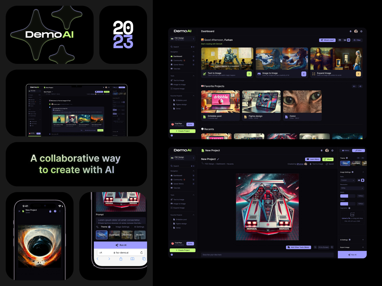 Example of Web UX/UI Design
