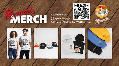 Roscoe's Chicken & Waffles LA content Assistance for Finch animated anma canva design finch graphic design motion graphics presentation