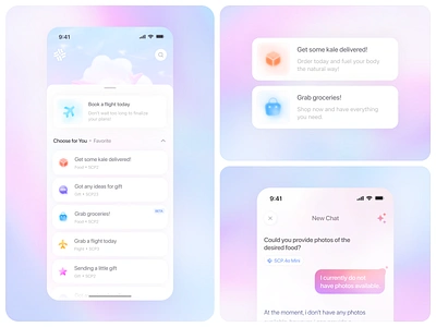 AI Assistant App ai ai app ai startup app app design artificial intelligence assistence chat gpt gpt https:dribbble.comtagstech ios machine learning minimal mobile mobile app product design sajon software ui ux