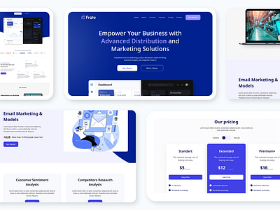 Landing page design in Figma branding design designers illustration ui uidesign uiux web web deisgn website design