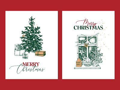 Christmas Card Design! Celebrate the Magic of Christmas🎉 🎊 card design graphic design illustrator photoshop vector