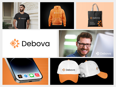 Debova - Software Company Logo Design brand brand identity branding debavo icon logo logo and branding logo design logo designer logomark logotype mark modern logo nft logo saas logo software company logo software logo tech logo