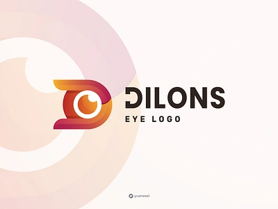 DILONS Eye Logo Design app beast brand circle colorful computer eye eye logo geometric gradient graphic design icon modern nature simple software symbol technology view