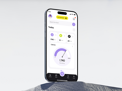 Calorie Counter Mobile App activity app design app ui best mobile app design calorie counter mobile app cart health health app health tracker ios design mobile app ui tracker transport ui