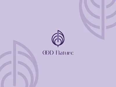 OOD Nature Logo branding branding and identiy design graphic design leaf logo logo minimal minimalistic logo modern logo natural nature logo organic organic logo professional logo rhfrifat