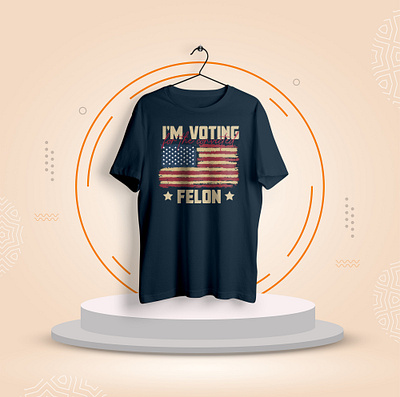 American Election T Shirt Design Vector 201 apparel clothing design graphic illustration tee typography