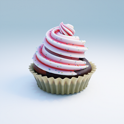 Cupcake 3d