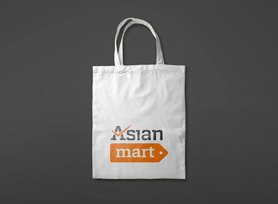 Asian Mart a logo mart logo minimal simple supermarket logo