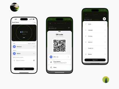 Crypto Wallet | Mobile App 3d banking blockchain wallet crypto defi fintech mobile mobile app ui ux wallet web3