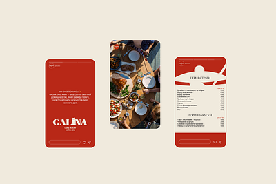 Galina’s Kitchen: Branding & Packaging Design app branding colors dashboard design food graphic design icon illustration logo menu minimalism typography ui ux vector web