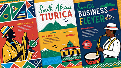 Free Business Flyer Templates South Africa, Mzansi Flyers, Small local business photoshop templates