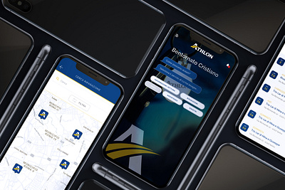 Athlon Car Lease Italy - Customer App app automotive car lease car managment app customer care desing interaction design ui ux