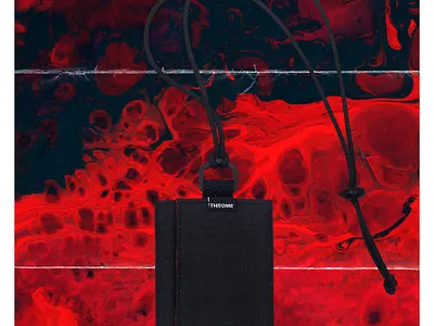 Photo edit background photo brand branding hanging wallet instagram media social poster