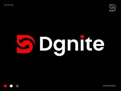 Dgnite Logo For Transformation company branding continuous improvemen d d letter logo d logo delivery logo dgnite digital transformation express logo logistics and delivery logistics logo logo modern logo recycling tracking logo transformation logos