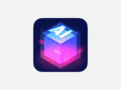 Daily practice 01-AI Magic Cube ui