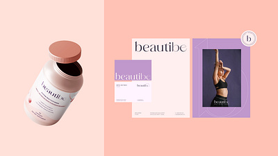 Rebranding done for — BEAUTIBE Wellness & Nutrition brand design brand identity branding design logodesign packaging design visual identity