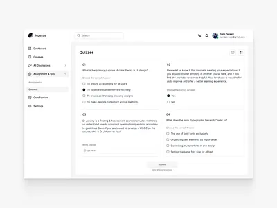 Engaging Quiz Designs for Every Orientation quizzes screen design uiux