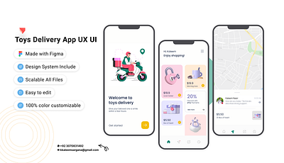 Toys Delivery App delivery app delivery mobile app delivery toys app delivery web design safe delivery for kids toys toys delivery app